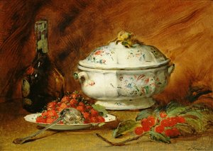 Asetelma keittotureen kanssa